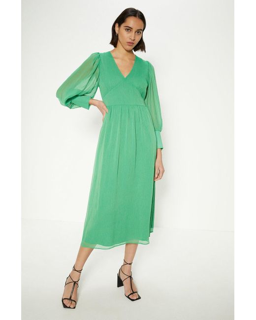Oasis chiffon dress sale