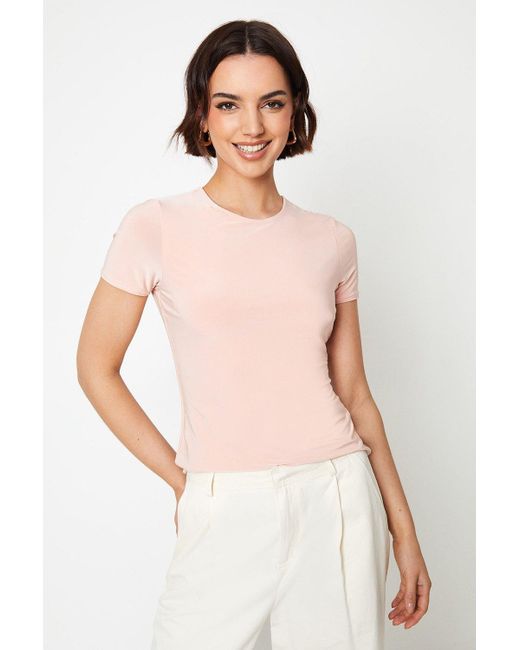 Oasis Pink Double Layer Tshirt