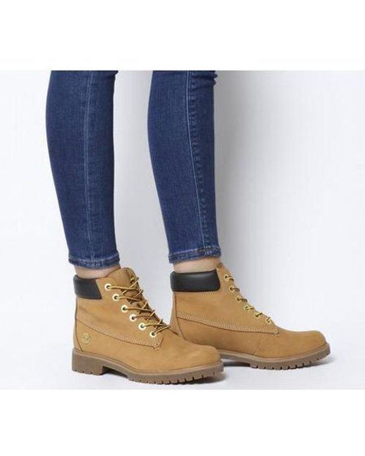 premium 6 inch boot for women in brown