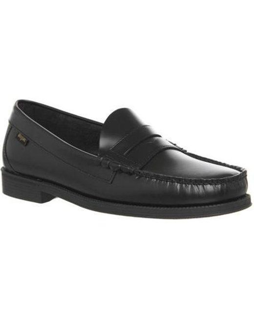 weejuns penny loafers black leather