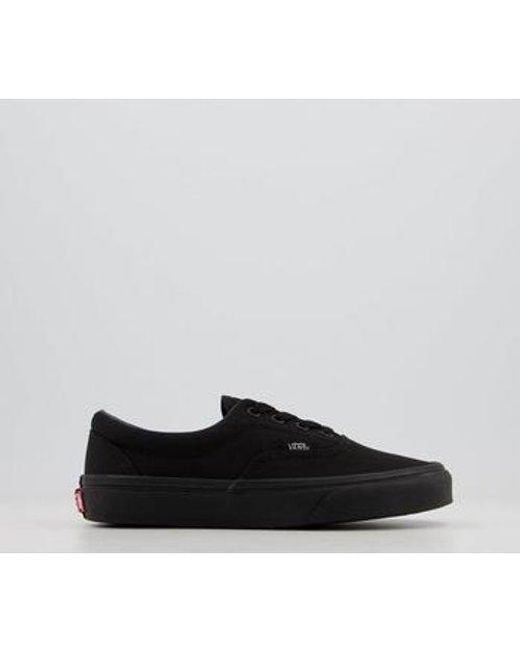 vans era all black