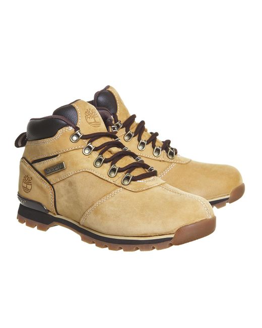 timberland splitrock 2 wheat nubuck