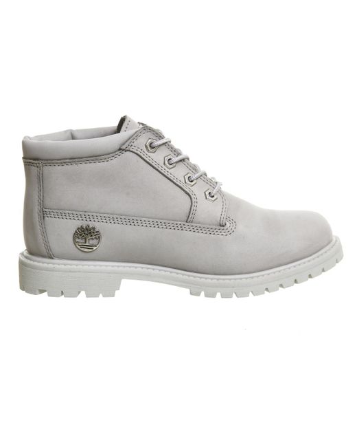 Timberland Nellie Chukka Double Waterproof Boots in Gray Lyst