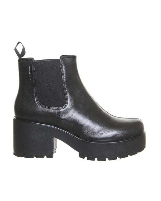 vagabond dioon elastic chelsea boots