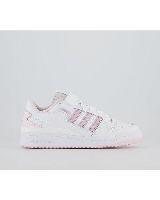 Adidas Forum Low Trainers In White Lyst Australia