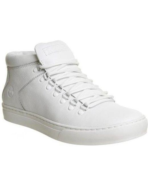 timberland adventure oxford white