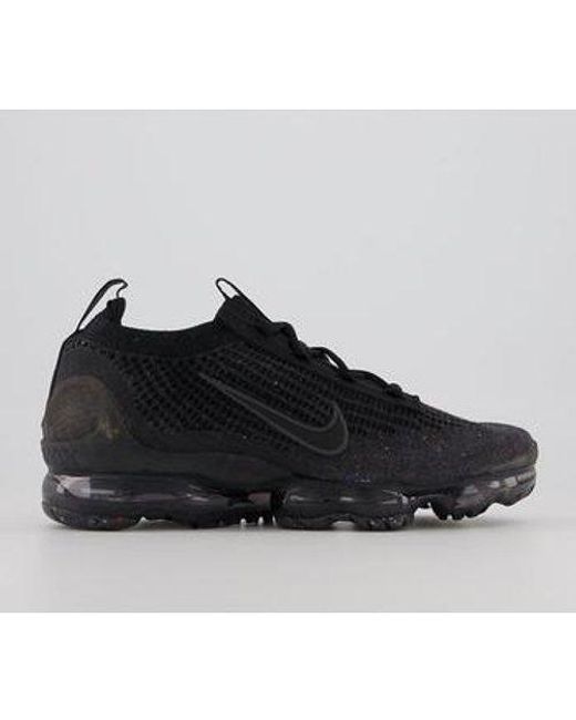 vapormax trainers black
