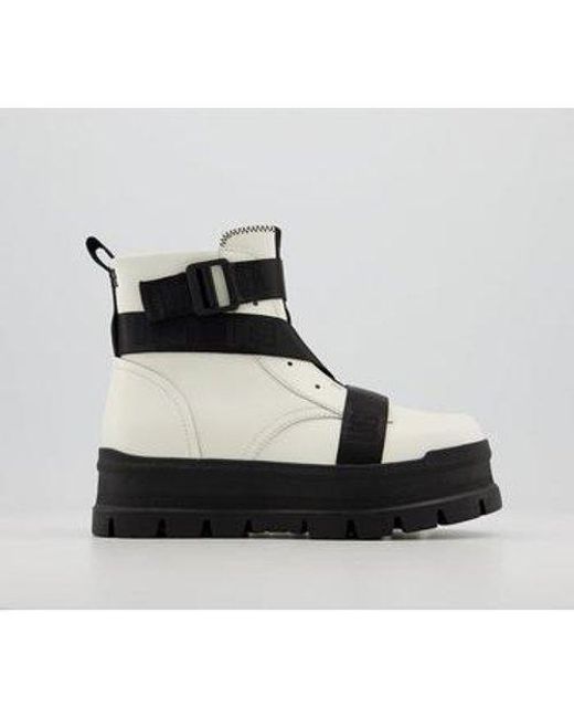Ugg white leather boots Clearance