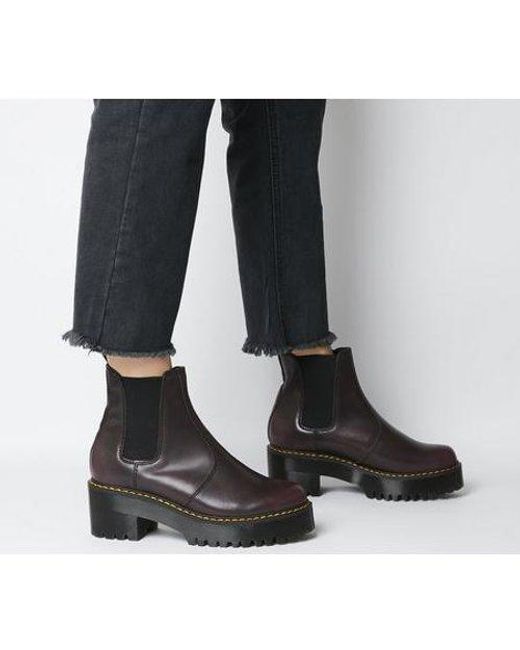 rometty dr martens black