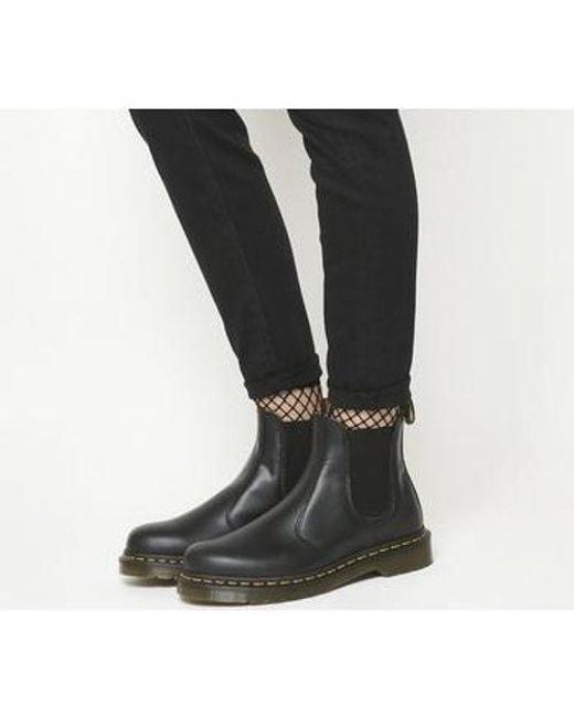 Dr. Martens Leather 2976 Chelsea Boots in Black - Lyst