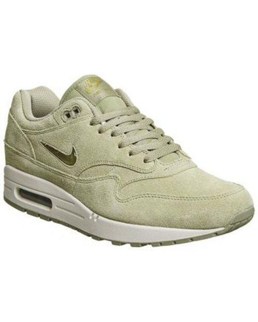 Nike Suede Air Max 1 Jewel in Green for Men | Lyst Australia