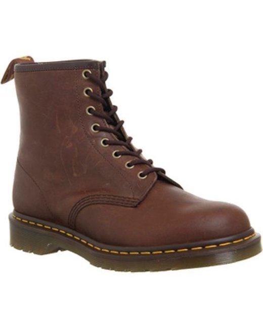 dm boots brown