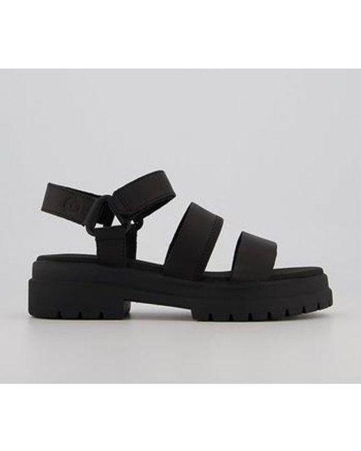 Timberland London Vibe 3 Band Sandals in Black - Lyst