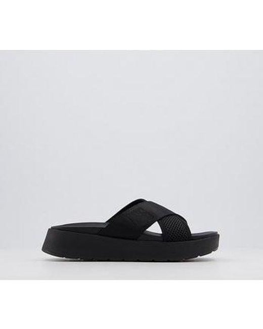 UGG Black Emily Mesh Slides - US Size: 7, 8 & More - Lyst