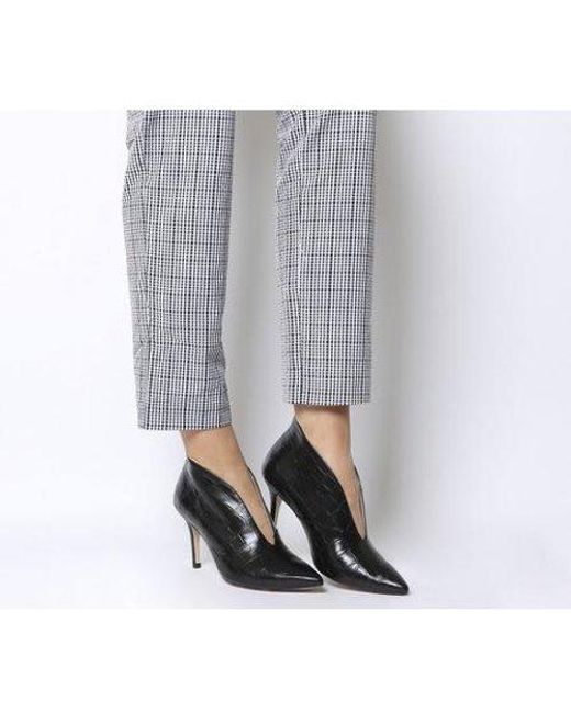 office me too v front shoe boots