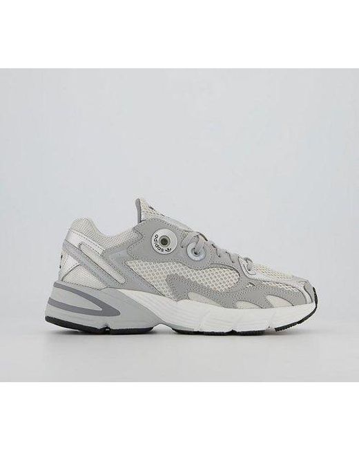 adidas Rubber Astir Trainers in Grey (Grey) | Lyst UK