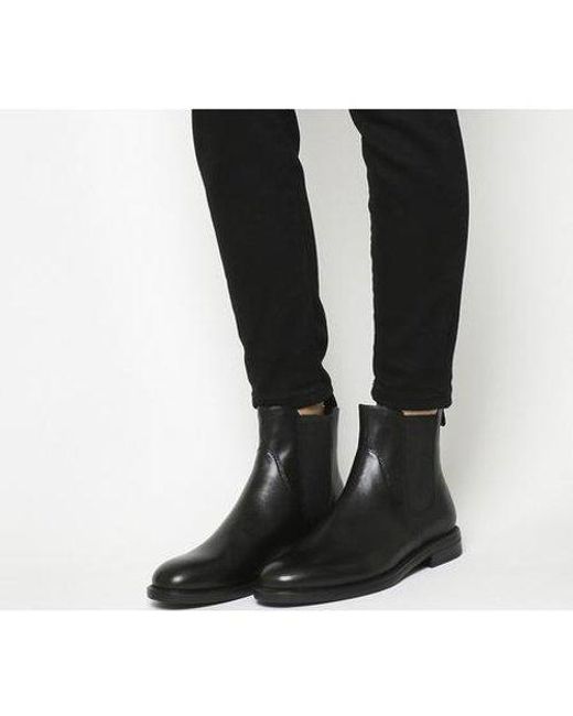 Vagabond Leather Amina Chelsea Boot in Black - Lyst