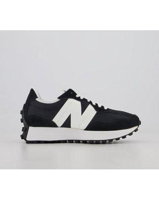 New Balance 327 Trainers in Black - Lyst