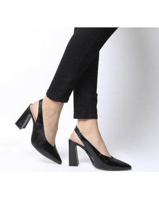 Talons Hauts Noirs à Pois - Occasion - Hauteur 7,6-10 Cm