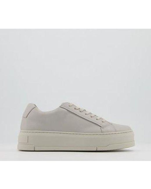 Vagabond Judy Platform Trainers in Grey (Gray) - Lyst