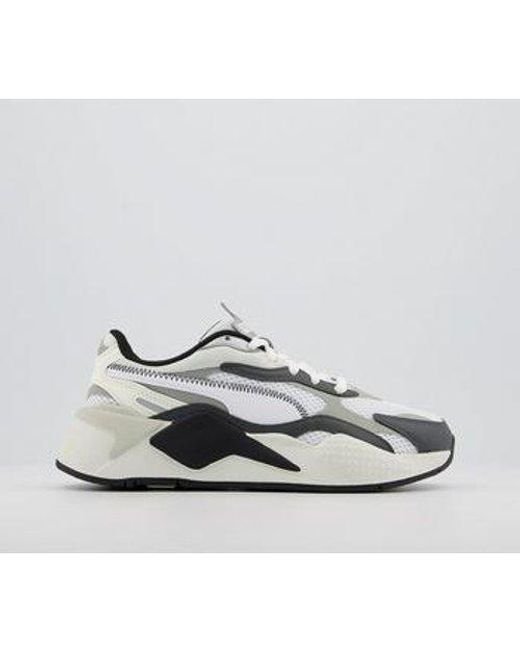 puma rs x3 black and white