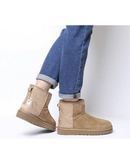 ugg classic mini ii metallic ugg classic mini ii metallic