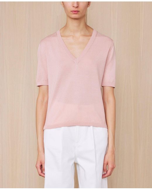 Officine Generale Pink Pull Isla
