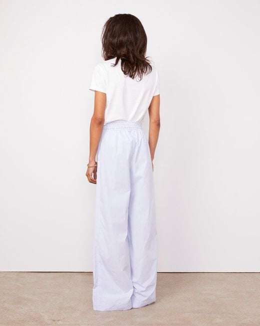 Officine Generale White Willa Pants