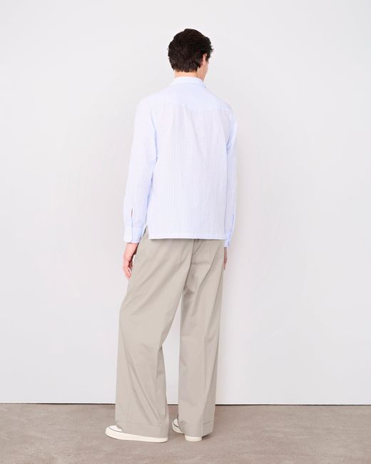 Officine Generale White Chemise Lony for men