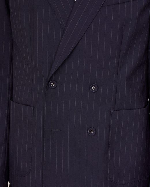 Officine Generale Blue Leon Jacket for men