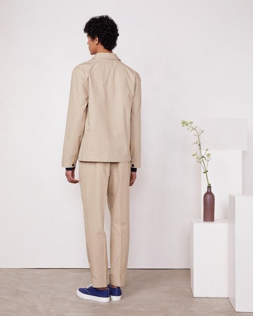 Officine Generale Natural Gibson Overshirt for men