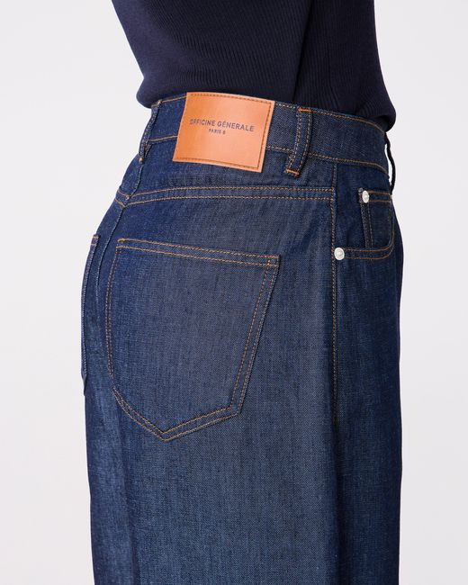 Officine Generale Blue Jean Ginger