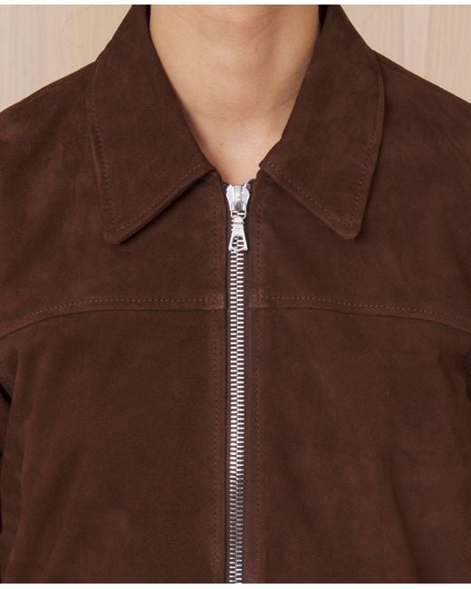 Officine Generale Brown Veste Jasmine