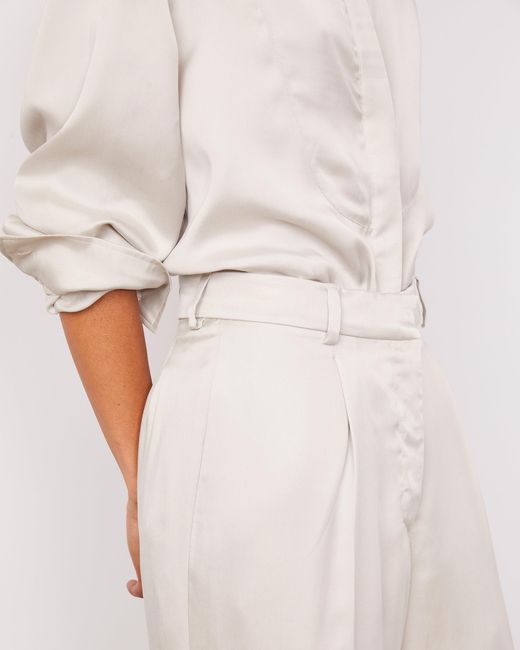 Officine Generale White Pantalon Gracella