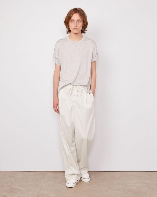 Officine Generale White T-Shirt Boris for men