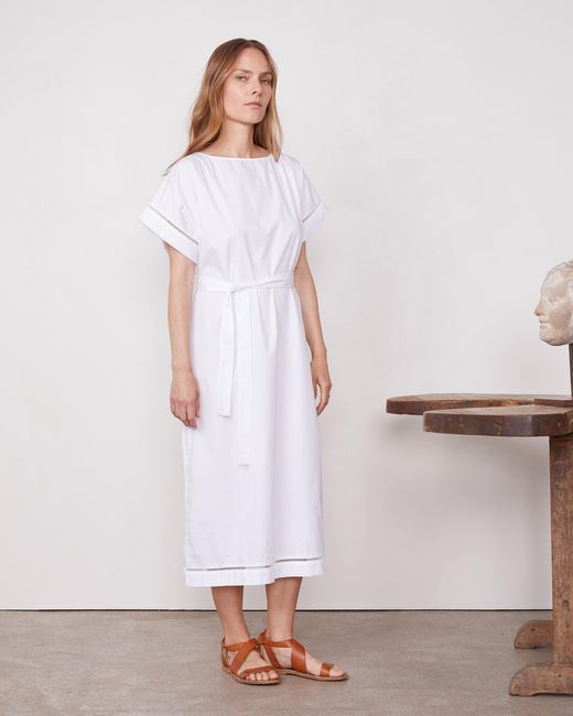 Officine Generale White Isha Dress