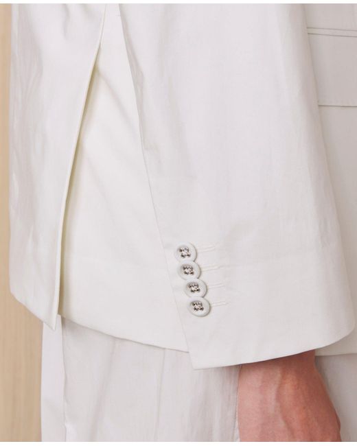 Officine Generale White Veste Charlene