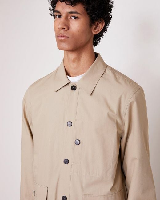 Officine Generale Natural Gibson Overshirt for men