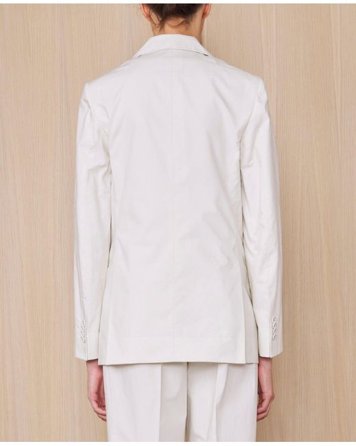Officine Generale White Veste Charlene