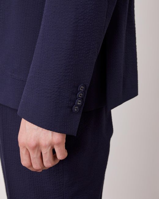 Officine Generale Blue Leon Jacket for men