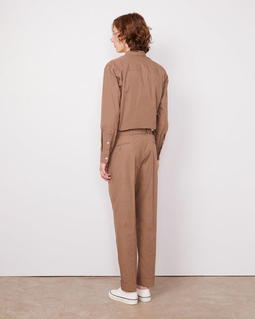 Officine Generale Brown Pantalon Hugo for men
