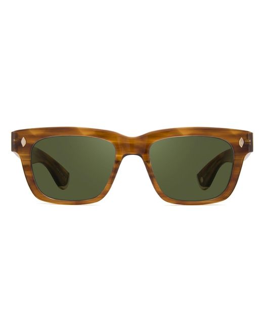 Garrett Leight Metallic Lunette