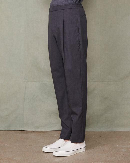 Officine Generale Gray Drew Pants for men