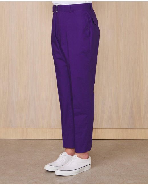 Officine Generale Purple Pantalon Owen for men