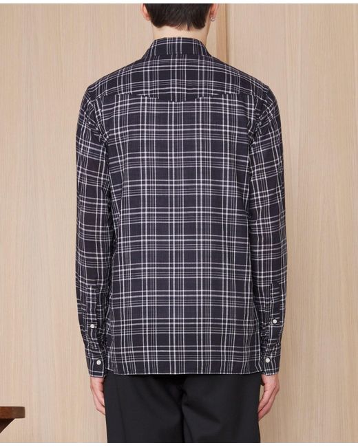 Officine Generale Blue Chemise Arsene for men