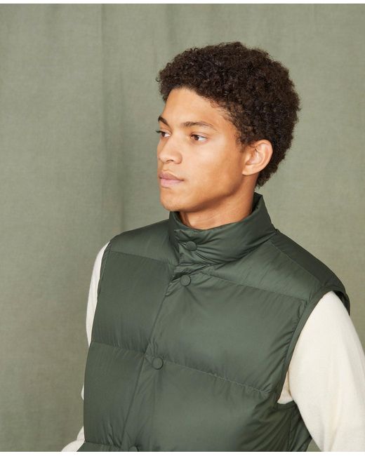 Officine Generale Green Damon Vest for men