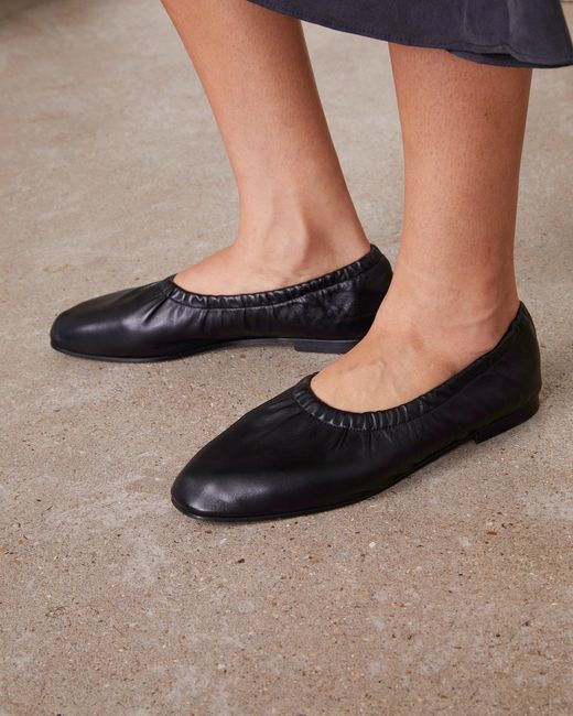 Officine Generale Black Dorleac Ballerine