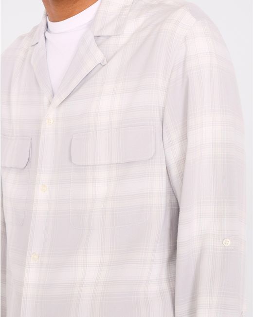 Officine Generale White Chemise Leto for men