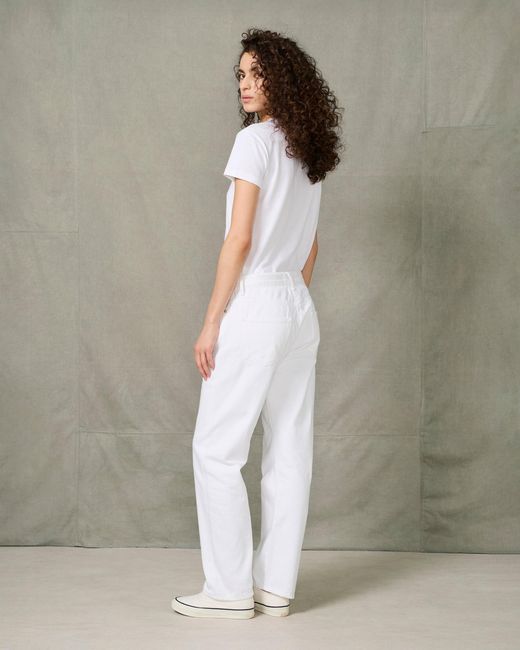 Officine Generale Green Boyfriend Fit Denim