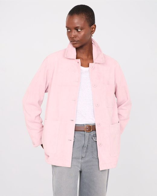 Officine Generale Women's Pink Dalia Jacket